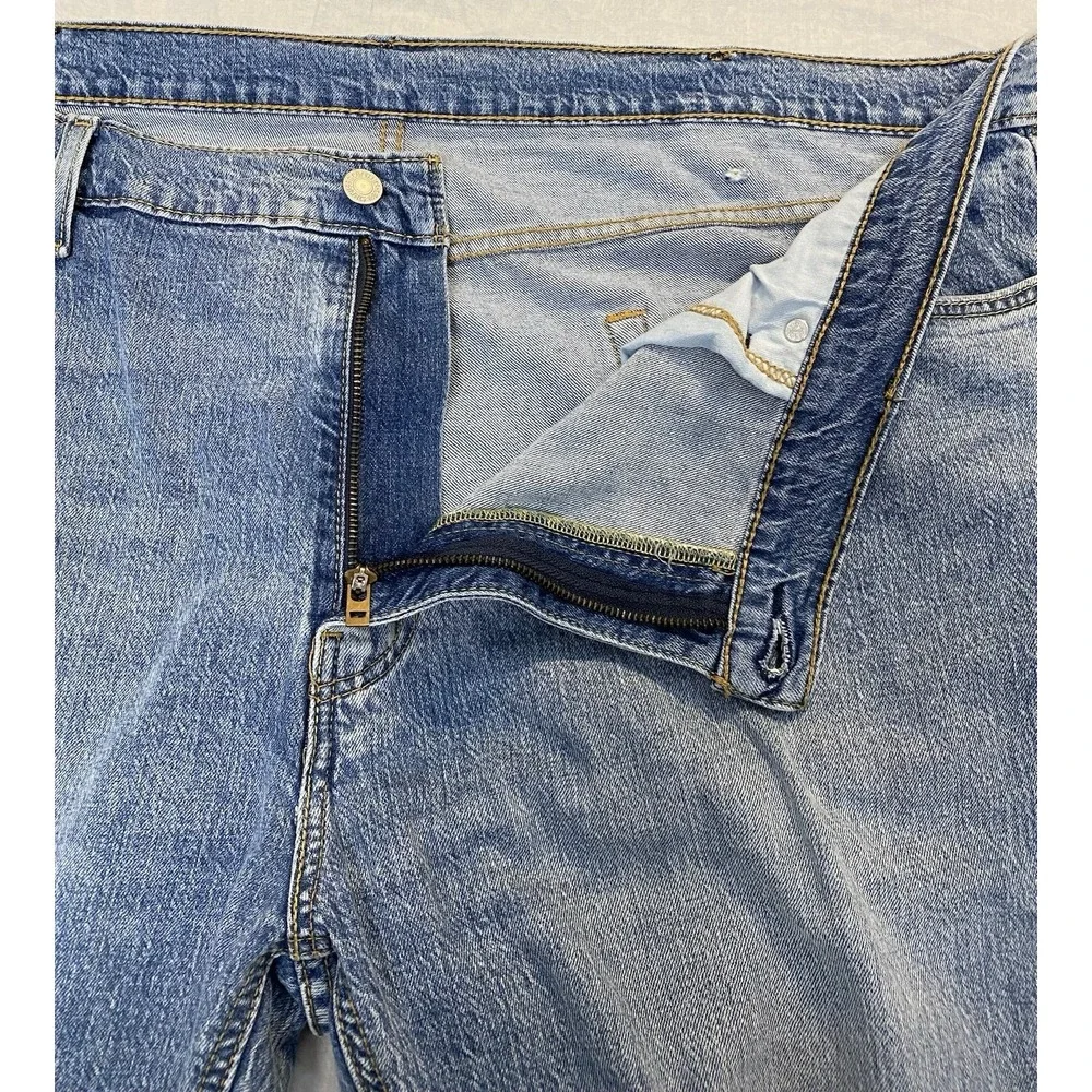 Levi's 541 Athletic Fit Jeans Mens 44x30 (46x29 Actual) Blue Denim Relaxed Taper
